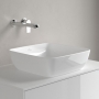 Villeroy & Boch Artis Square Sit-On Countertop Basin 410mm Wide - 0 Tap Hole
