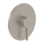 Villeroy & Boch Dawn Round Concealed Shower Valve Single Outlet - Brushed Nickel Mat
