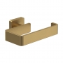 Villeroy & Boch Elements Striking Toilet Roll Holder without Cover - Brushed Gold