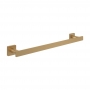 Villeroy & Boch Elements Striking Straight Towel Bar 495mm Wide - Brushed Gold