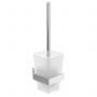 Villeroy & Boch Elements Striking Toilet Brush and Holder - Chrome