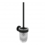 Villeroy & Boch Elements Tender Toilet Brush and Holder - Matt Black