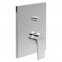 Villeroy & Boch Liberty Rectangular Concealed Shower Valve with Diverter Single Handle - Chrome