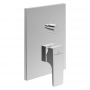 Villeroy & Boch Architectura Rectangular Concealed Shower Valve with Diverter Single Handle - Chrome