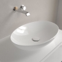 Villeroy & Boch Loop & Friends Oval Sit-On Countertop Basin 560mm Wide - 0 Tap Hole