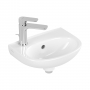Villeroy & Boch O.Novo Lite Wall Hung Basin 360mm Wide - 1 Left Hand Tap Hole