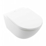 Villeroy & Boch Subway 3.0 Rimless Wall Hung Toilet with TwistFlush - Soft Close Seat
