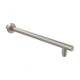 Villeroy & Boch Universal Showers Rain Wall Mounted Round Shower Arm 408mm Length - Brushed Nickel Matt