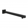 Villeroy & Boch Universal Showers Rain Wall Mounted Square Shower Arm 408mm Length - Matt Black