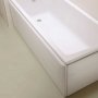 Vitra Flat Front Bath Panel 515mm H x 1500mm W - White