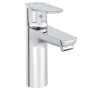 Vitra Flow Soft Large Basin Mixer Tap - Chrome