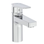 Vitra Flow Square Large Basin Mixer Tap - Chrome