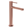 Vitra Origin Tall Basin Mixer Tap - Soft Copper