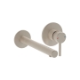 Vitra Origin Basin Mixer Tap Wall Mounted - Brushed Nickel