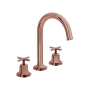 Vitra Origin Classic 3TH Basin Mixer Tap Deck Mounted - Soft Copper