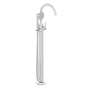 Vitra Origin Classic Freestanding Bath Shower Mixer Tap with Shower Kit - Chrome