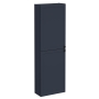 Vitra Root Classic Compact Wall Hung 2-Door Tall Unit 570mm Wide - Matt Dark Blue