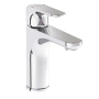 Vitra Root Round Basin Mixer Tap - Chrome