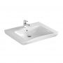 Vitra S20 Compact Special Needs Accessible Washbasin 650mm Wide 1 Tap Hole