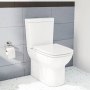 VitrA S20 Closed Back Close Coupled Toilet (inc Seat)