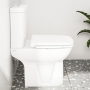 VitrA S20 Open Back Close Coupled Toilet (inc Seat)