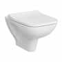 VitrA S20 Smoothflush Wall Hung Toilet - Standard Seat