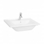 Vitra S50 Vanity Basin 600mm Wide 1 Tap Hole