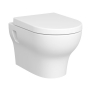 VitrA Zentrum Smoothflush Wall Hung Toilet - Soft Close Toilet Seat
