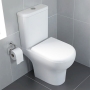 VitrA Zentrum Smoothflush Rimless Close Coupled Toilet (inc Seat)