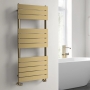 Vogue Concord Focus Brushed Brass Designer Heated Towel Rail