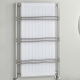 Vogue Nexus III Designer Heated Towel Rail 900mm H x 525mm W - Chrome