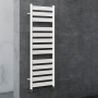 Vogue Vela White Designer Heated Ladder Towel Rail