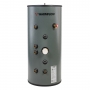 Warmflow Nero TWIN Coil Vented Stainless Steel Hot Water Cylinder 200 LITRE