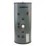 Warmflow Nero TWIN Coil Vented Stainless Steel Hot Water Cylinder 290 LITRE