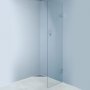 Wetroom Innovations Hinged Wet Room Screen 1990mm H x 200mm W - 10mm Glass