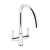 Abode Globe Aquifier Kitchen Sink Mixer Tap - Chrome