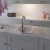 Abode Gosford Monobloc Kitchen Sink Mixer Tap - Brushed Nickel