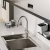 Abode Hesta Pull Out Kitchen Sink Mixer Tap - Brushed Nickel
