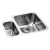 Abode Matrix 1.5 RH Bowl Kitchen Sink with Nexa Sink Tap 572mm L x 450mm W - Stainless Steel