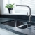 Abode Matrix R50 1.5 Right Handed Bowl Undermount Kitchen Sink 572mm L x 450mm W - Stainless Steel