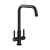 Abode Pico Quad Monobloc Kitchen Sink Mixer Tap - Matt Black