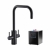 Abode Profile 4 IN 1 Monobloc Kitchen Sink Mixer Tap with Proboil.4E Tank - Matt Black