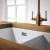 Abode Sandon 1.5 Bowl Ceramic Kitchen Sink 595mm L x 460mm W - White