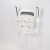 AKW 2000 Series Fold Up Mid Grey Padded Seat with Back and Arms - White | Thumbnail Image