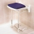 AKW 2000 Series Compact Fold Up Padded Shower Seat Blue