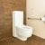 Geberit AquaClean Mera Care Floor Standing Close Coupled WC Toilet - Alpine White