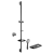 AKW Arka Standard Handset and Slider Rail Kit - Chrome | Thumbnail Image