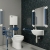 AKW Standard Low-Level Doc M Pack Disabled Toilet with Grab Rails and TMV3 Mixer Tap | Thumbnail Image