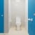 AKW Close Coupled Ambulant Doc M Pack Disabled Toilet with Grab Rails | Thumbnail Image