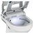 AKW Bidet Side Entry Consilio Seat and Lid - White